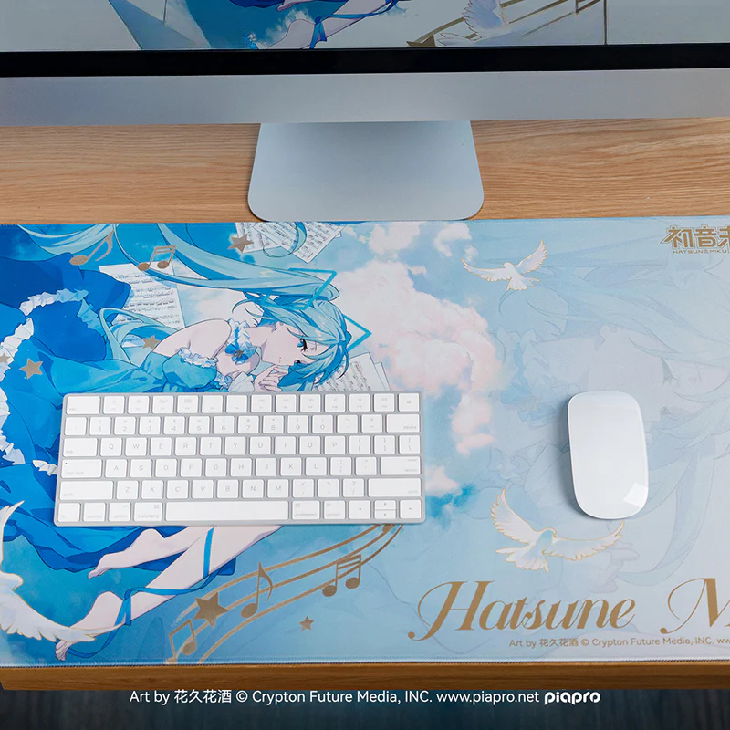 Officially Licensed Hatsune Miku XL Mouse Pad - Image 3