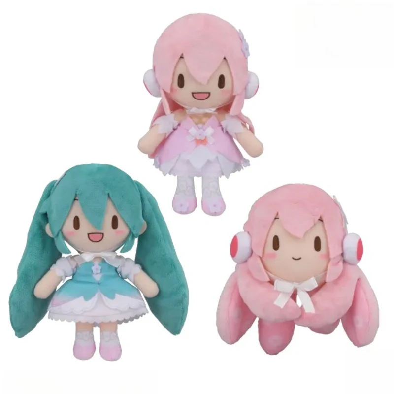 Officially Licensed SEGA Hatsune Miku & Megurine Luka 15th Anniversary Fufu Plush - Image 2