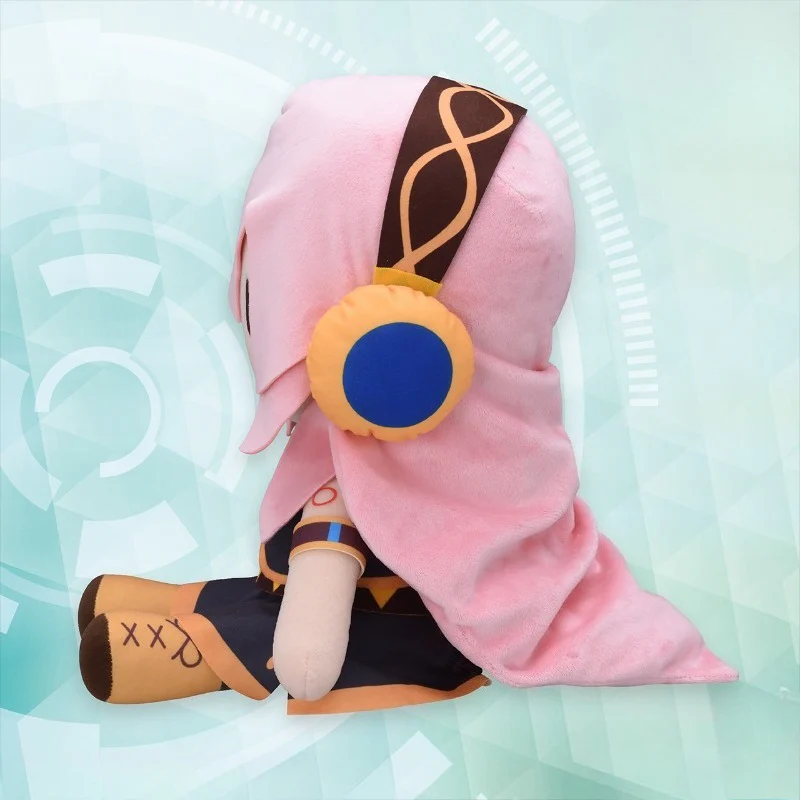 Officially Licensed SEGA VOCALOID Megurine Luka Fuwa Petit Fufu LL Plush β Bilibili Exclusive - Image 2