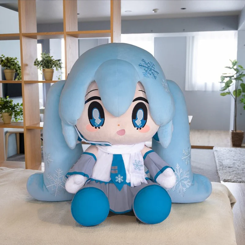 Officially Licensed TAITO VOCALOID Hatsune Miku Snow Miku Super Extra-Large Plush β Bilibili Exclusive