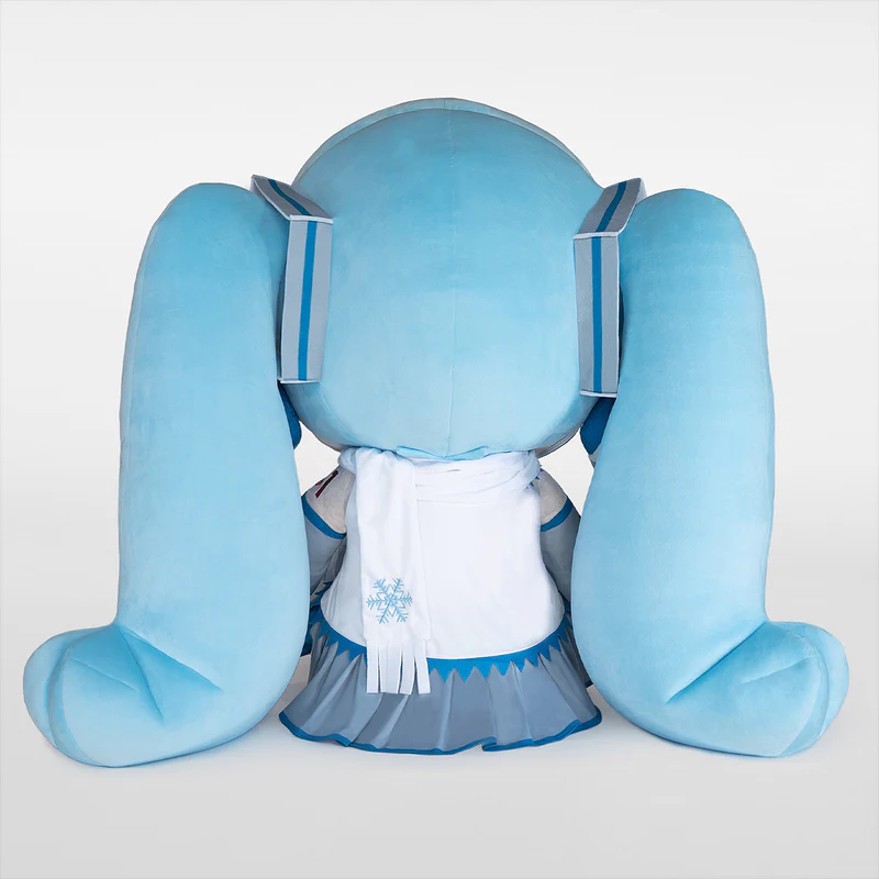 Officially Licensed TAITO VOCALOID Hatsune Miku Snow Miku Super Extra-Large Plush β Bilibili Exclusive - Image 4