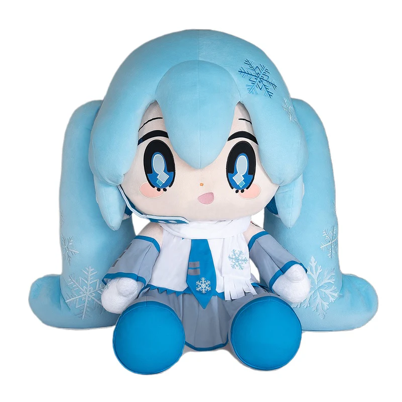 Officially Licensed TAITO VOCALOID Hatsune Miku Snow Miku Super Extra-Large Plush β Bilibili Exclusive - Image 5